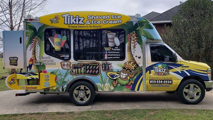 Tikiz Shaved Ice & Ice Cream Mobile franchise