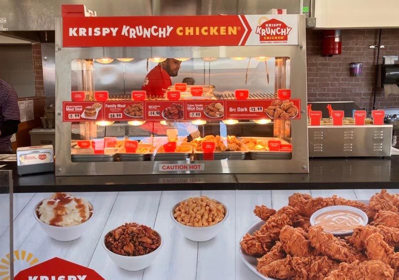 About Krispy Krunchy Chicken franchise