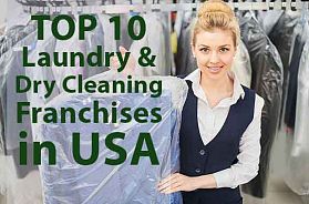 TOP 10 Laundry & Dry Cleaning Franchise Business Opportunities in USA for 2023