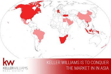 Keller Williams is to conquer the market in Asia