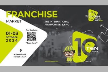 Inviting to the 10th International Franchise Exhibition in Riyadh, October 1-3, 2024