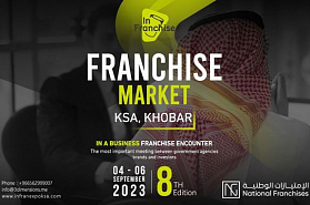 The franchise market is one of the markets for the N-Franchise brand The period Between 4-6 September