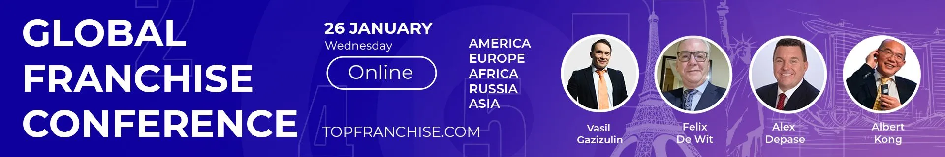 Global Franchise Conference will be held on January 26, 2022
