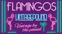 Flamingos Vintage Pound logo