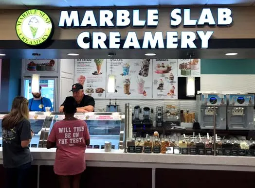 Marble Slab Creamery Franchise Opportunities